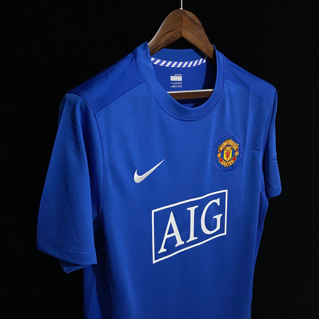 Manchester United Cristiano Ronaldo 7 Retro Away Soccer Jersey 2007-2008
