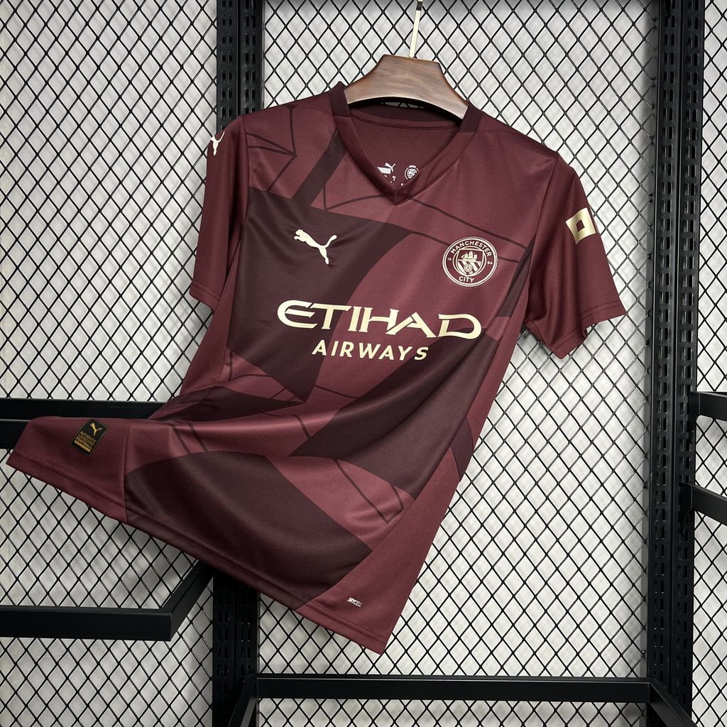 Manchester City Erling Haaland 9 Third Soccer Jersey 2024/25