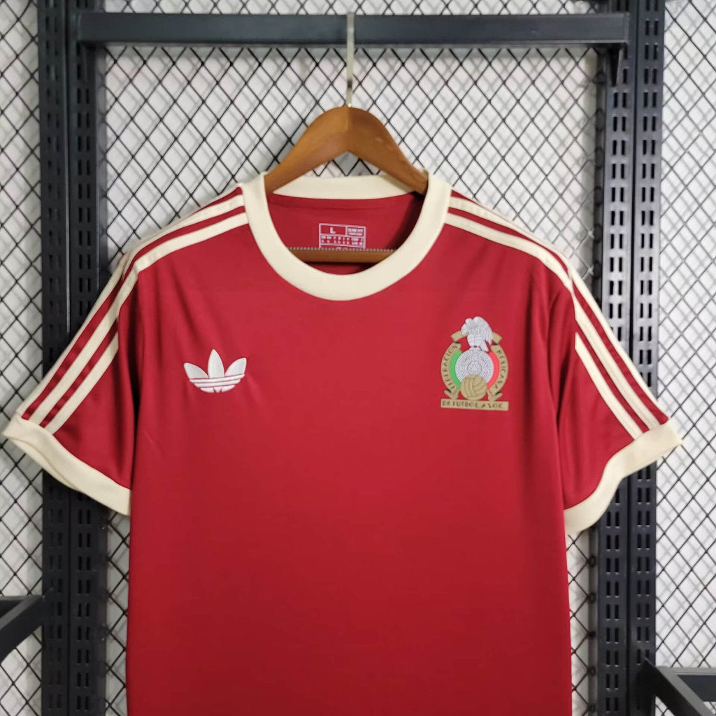 Mexico Retro Edition Soccer Jersey 2024/25 - Red