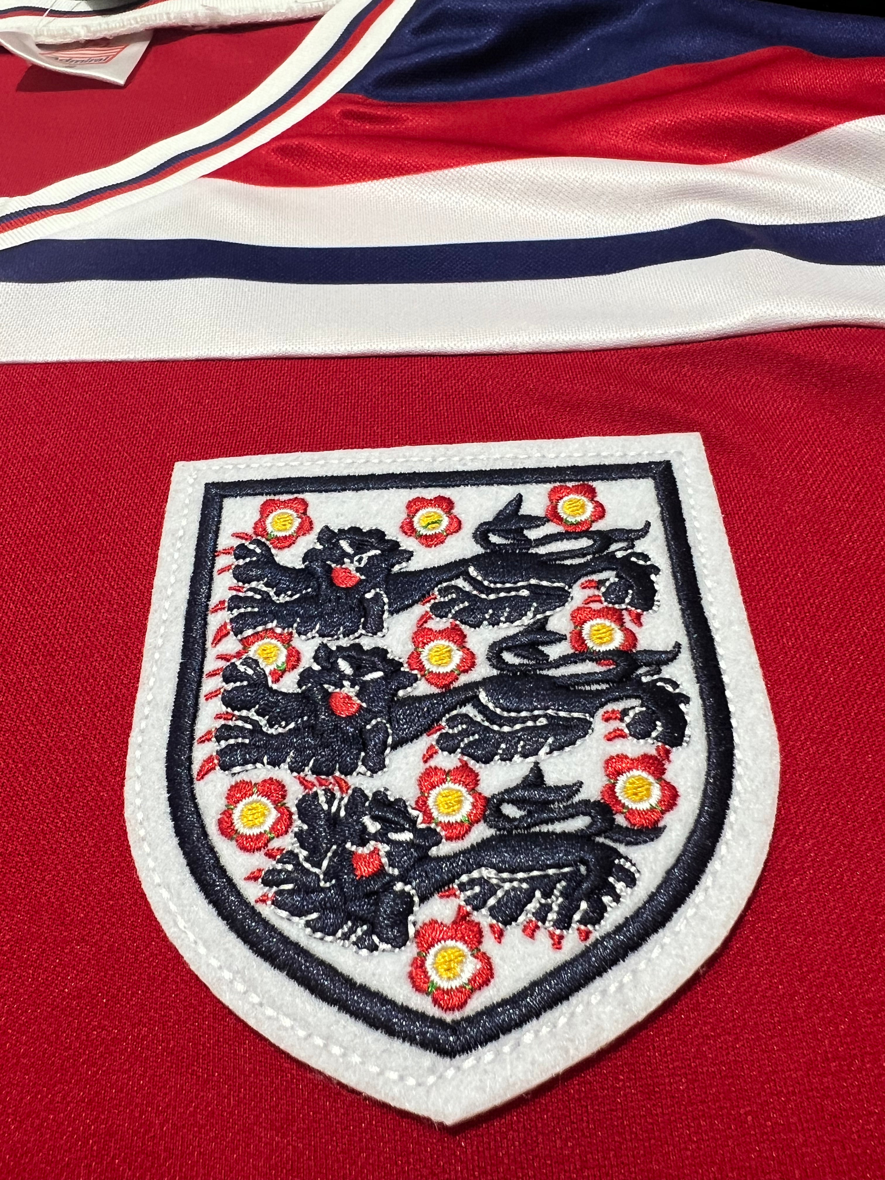 England Retro Away Soccer Jersey World Cup 1982