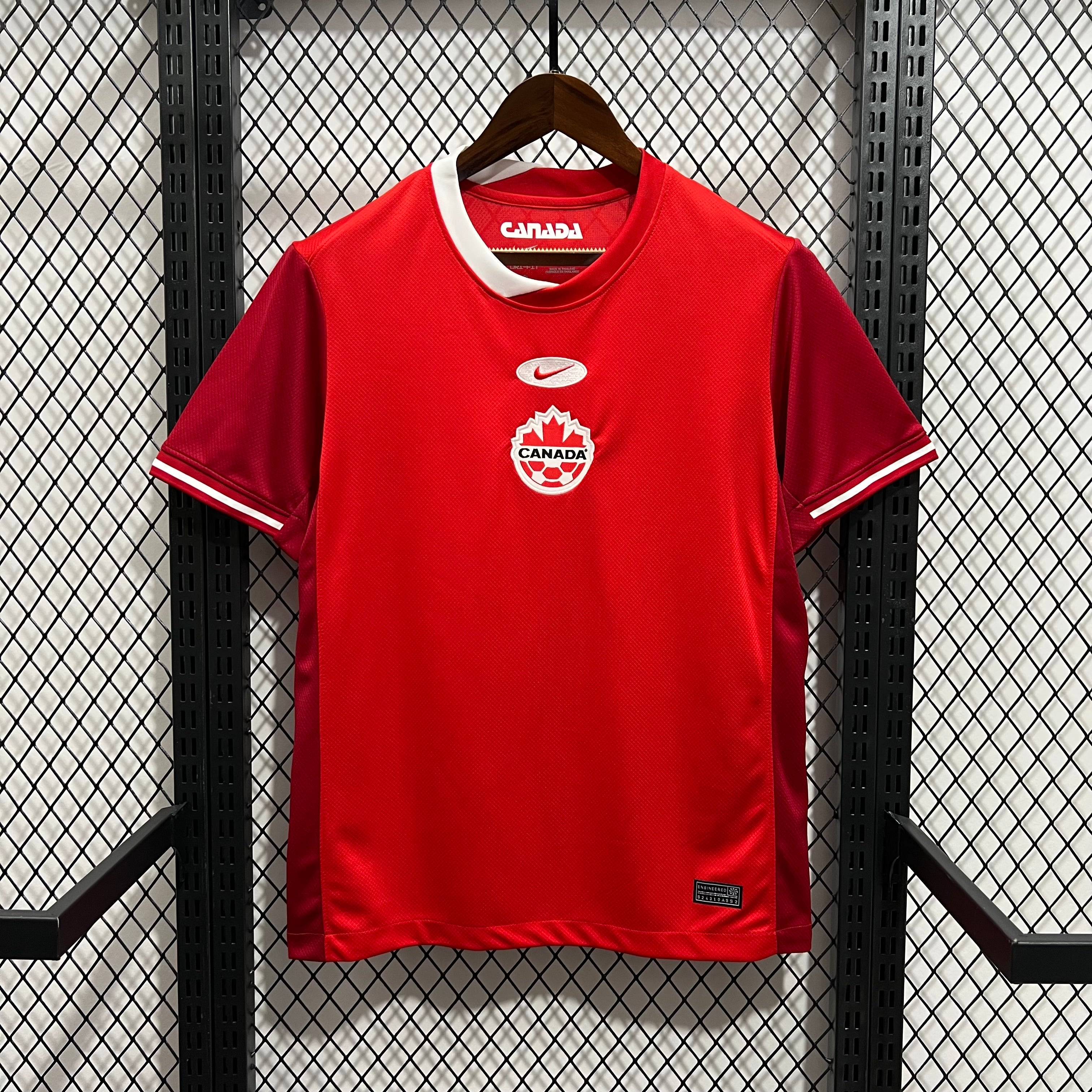 Canada Home Soccer Jersey 2024/25