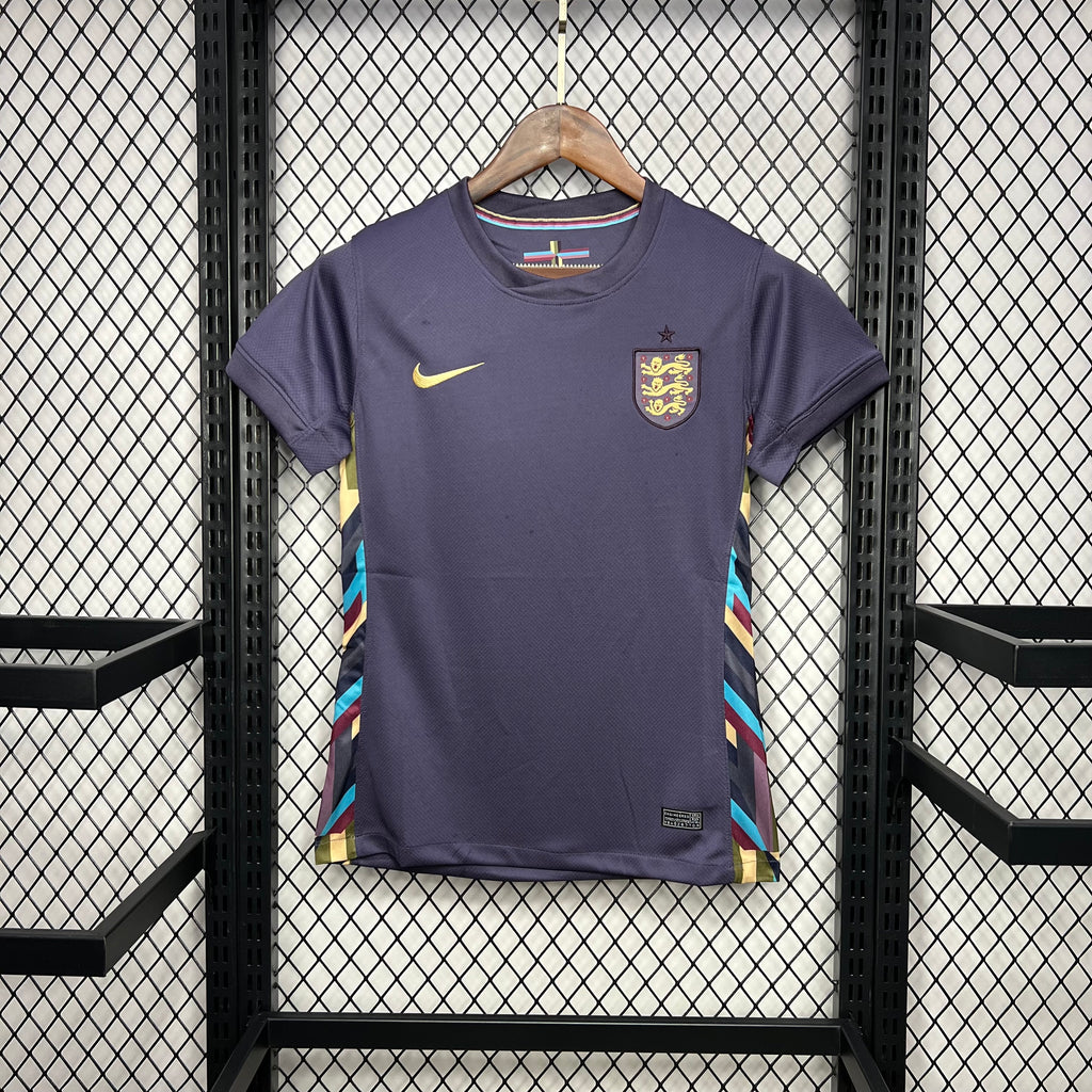 Women's England Away Soccer Jersey UEFA Euro 2024