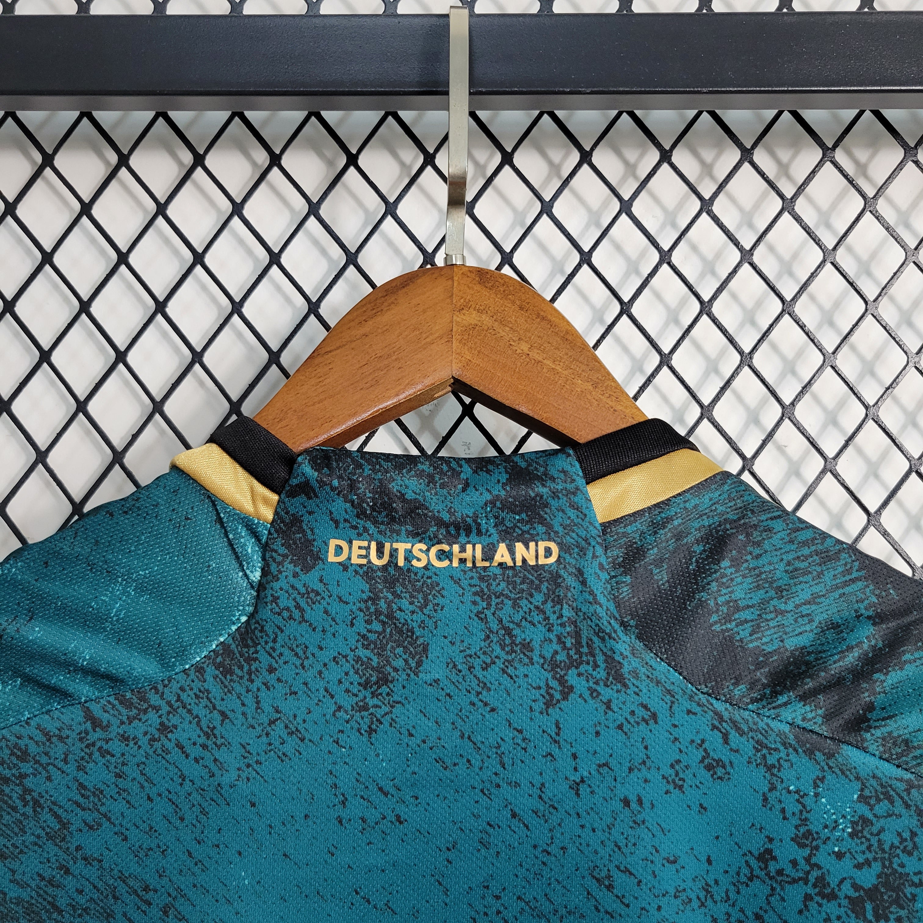 Germany Sophia Kleinherne 4 Away Soccer Jersey World Cup 2023
