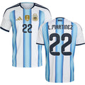 Argentina Lautaro Martínez 22 Home Soccer Jersey World Cup 2026