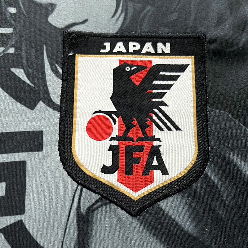 Japan Tokyo Swastika Avenger Limited Edition Soccer Jersey 2023/24 - Black