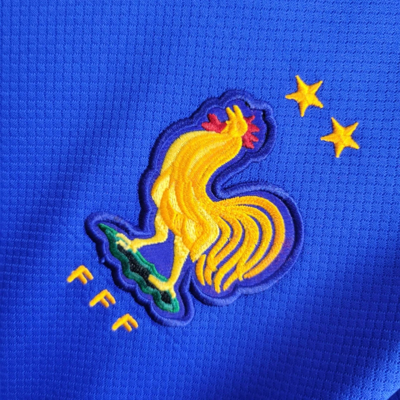 Women's France Ousmane Dembélé 11 Home Soccer Jersey Euro 2024