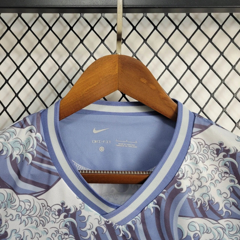 Japan Kanagawa Hokkaido Limited Edition Soccer Jersey 2023/24 - Blue