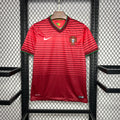 Portugal Retro Home Soccer Jersey World Cup 2014