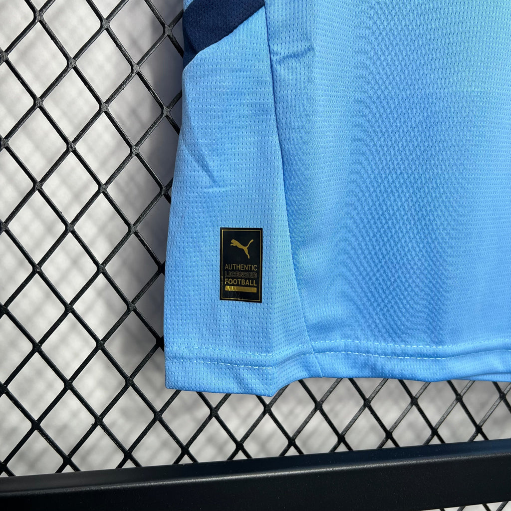Man City Julián Álvarez 19 Kids Home Soccer Jersey 2024/25