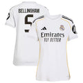 Real Madrid Jude Bellingham 5 Women's Home Soccer Jersey 2025-2026