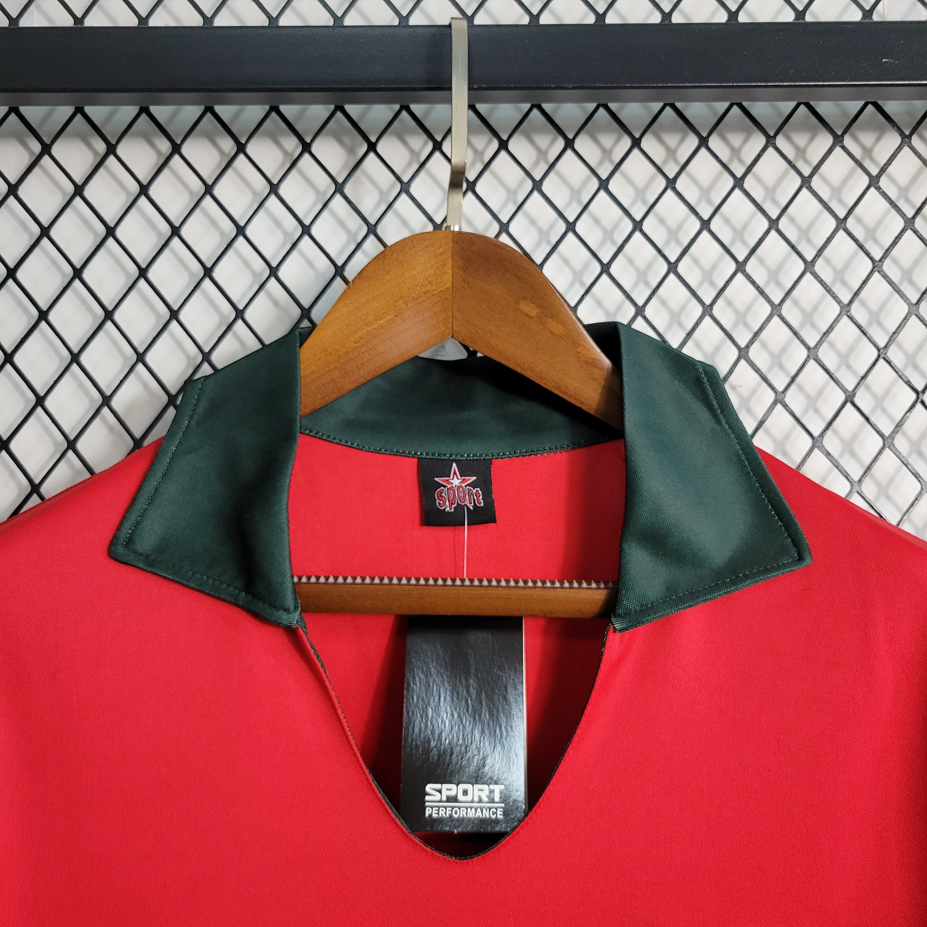 Portugal Retro Home Soccer Jersey UEFA Euro 1972