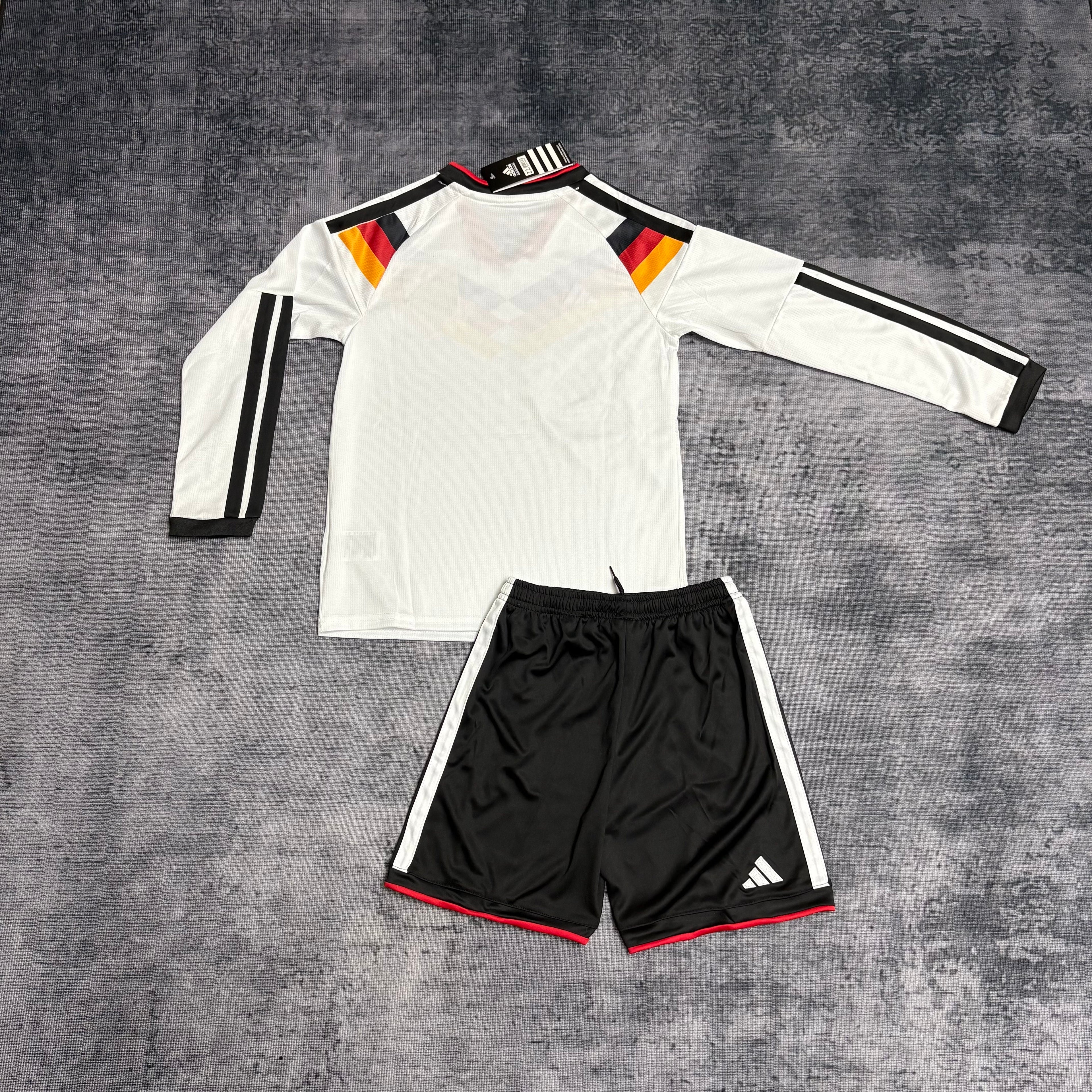 Germany Kids Long Sleeve Home Soccer Jersey World Cup 2026