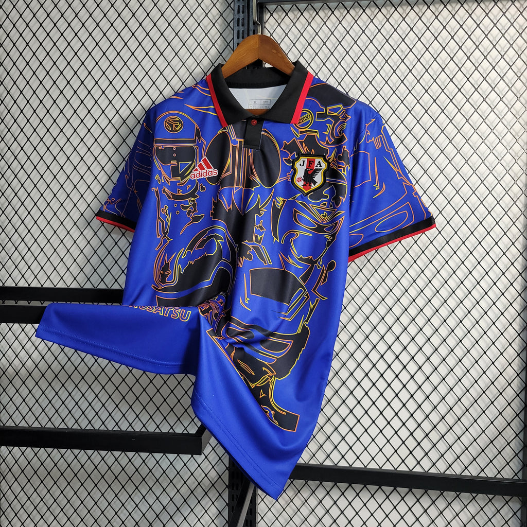 Japan Anime Limited Edition Soccer Jersey 2023/24 - Blue