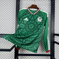 Mexico Long Sleeve Home Soccer Jersey World Cup 2026
