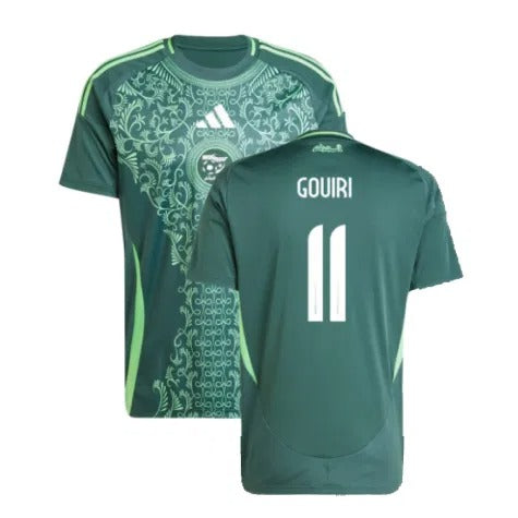 Algeria Amine Gouiri 11 Away Soccer Jersey 2024/25