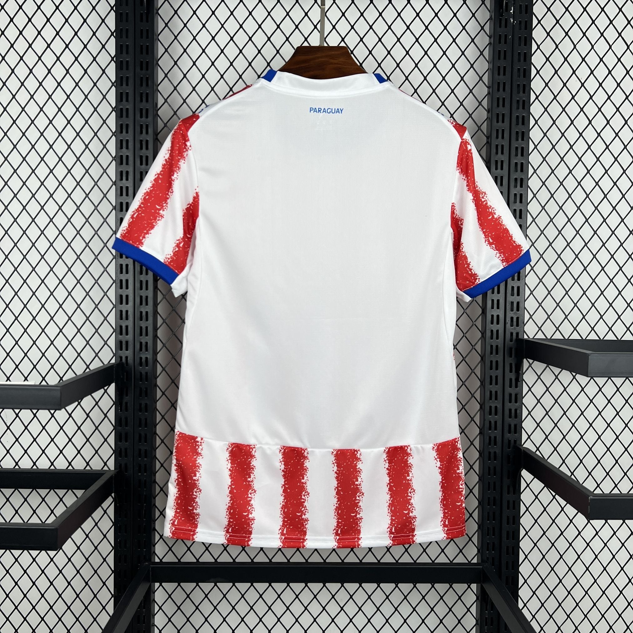 Paraguay Home Soccer Jersey World Cup 2026 - White Red