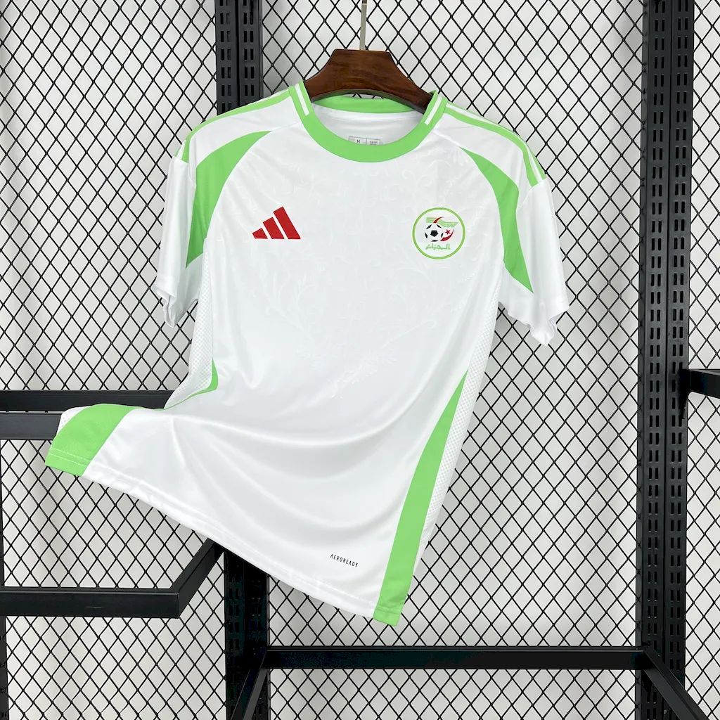 Algeria Ramy Bensebaini 21 Home Soccer Jersey 2024/25