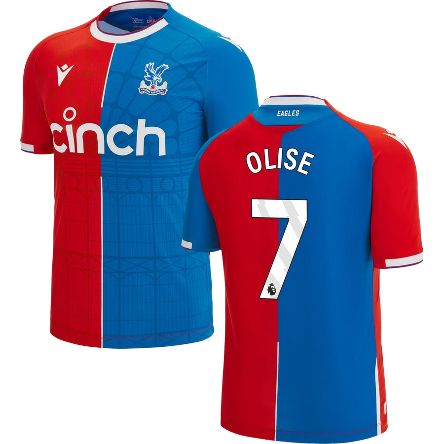Crystal Palace Michael Olise 7 Home Soccer Jersey 2023/24