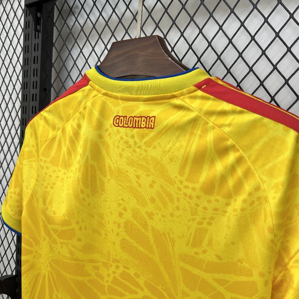 Colombia Jhon Arias 11 Home Soccer Jersey World Cup 2026