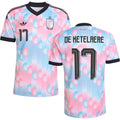 Belgium Charles De Ketelaere 17 Away Soccer Jersey World Cup 2026