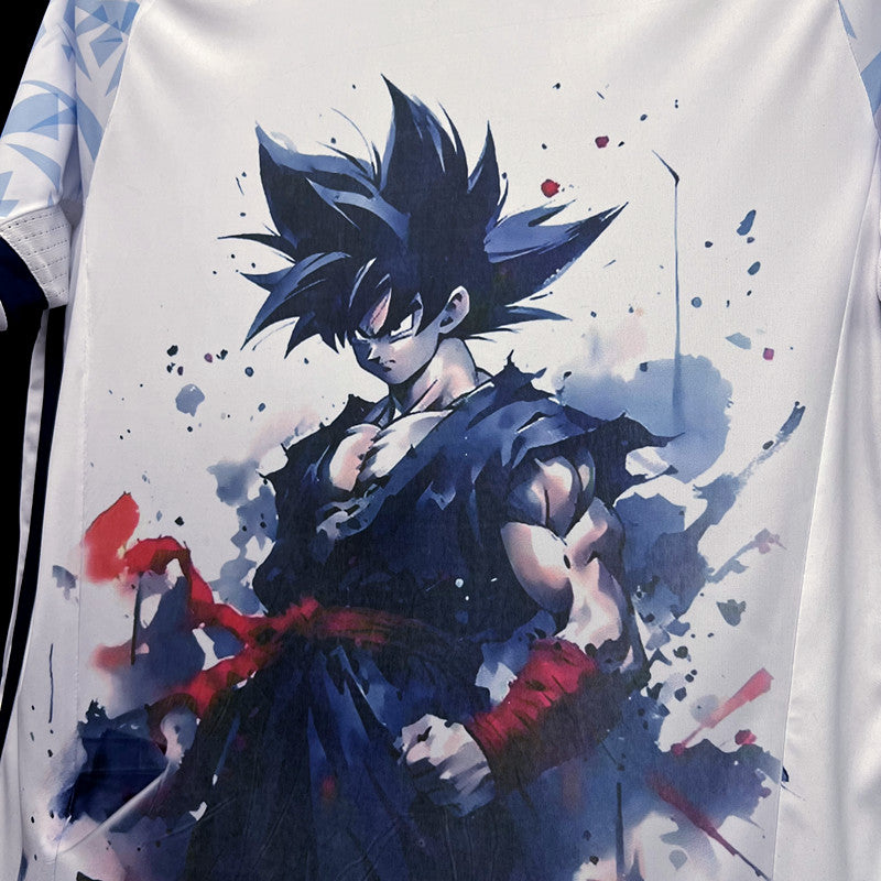 Japan Dragon Ball Goku Limited Edition Soccer Jersey 2016-17 - White