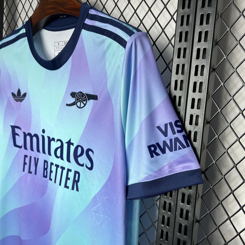 Arsenal Martin Odegaard 8 Third Soccer Jersey 2024/25