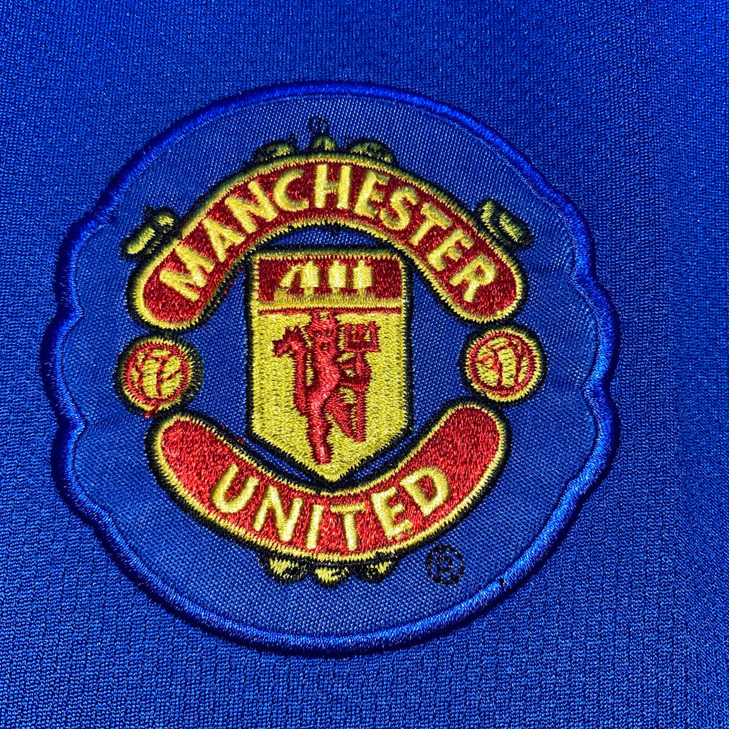 Manchester United Cristiano Ronaldo 7 Retro Long Sleeve Away Soccer Jersey 2007-2008