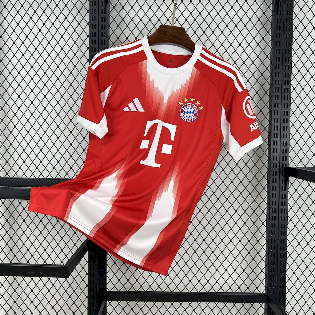 Bayern Munich Harry Kane 9 Home Soccer Jersey 2025-2026