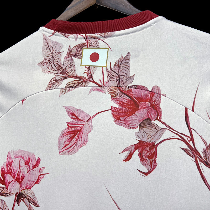 Japan Rose Limited Edition Soccer Jersey 2023/24 - White