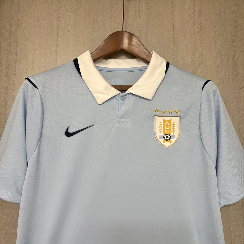 Uruguay Giorgian De Arrascaeta 10 Home Soccer Jersey World Cup 2026