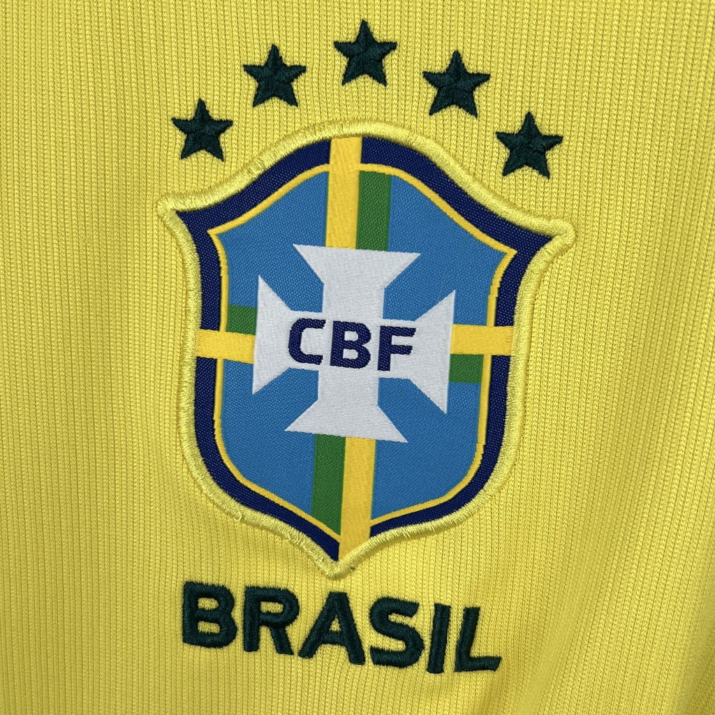 Brazil Home Soccer Jersey World Cup 2026 - Yellow