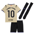 FC Barcelona Lamine Yamal 10 Kids Away Soccer Jersey 2025-2026