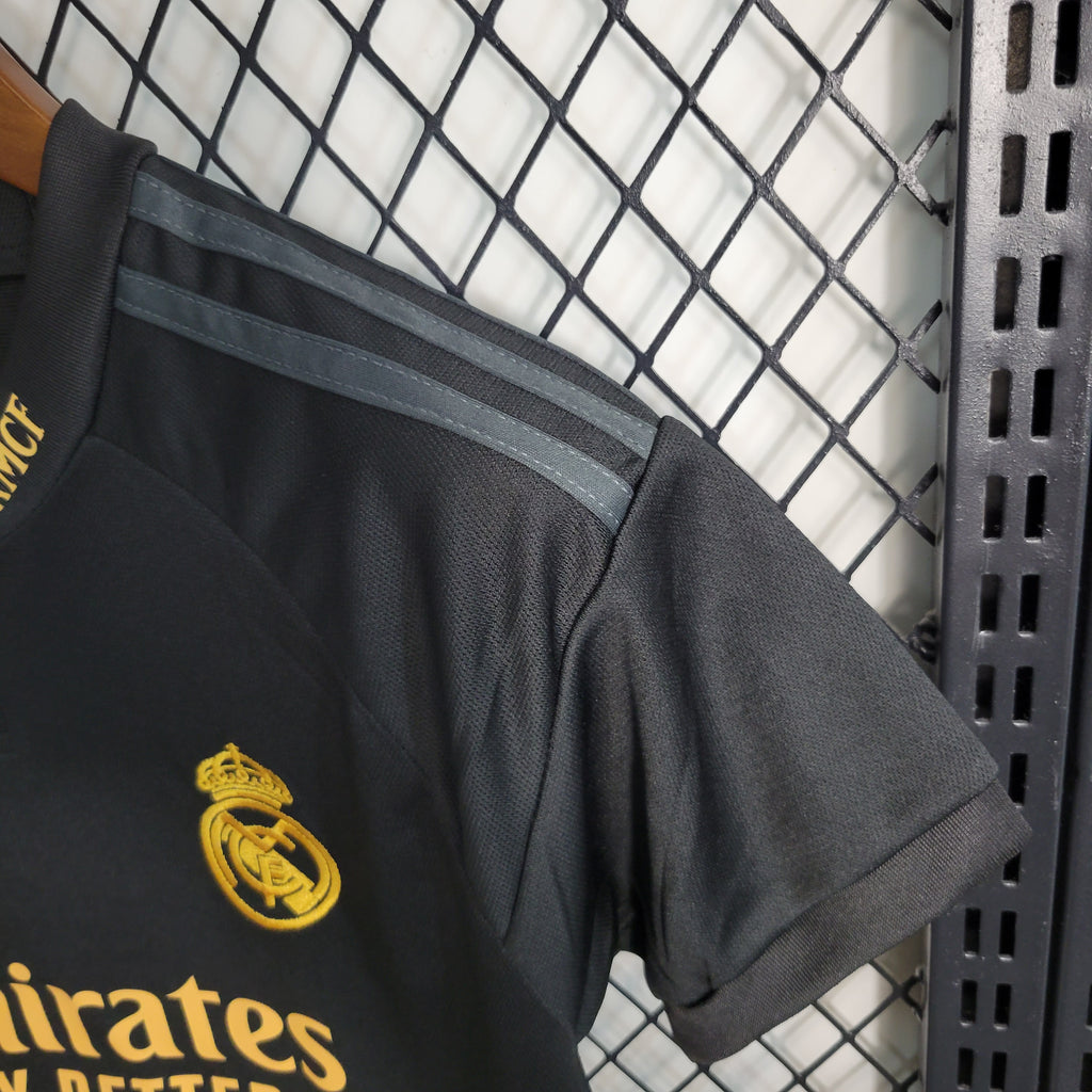 Real Madrid Vini JR 7 Third Kids Soccer Jersey 2023/24
