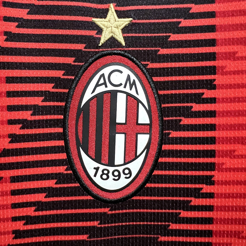 AC Milan Christian Pulisic 11 Home Soccer Jersey 2023/24