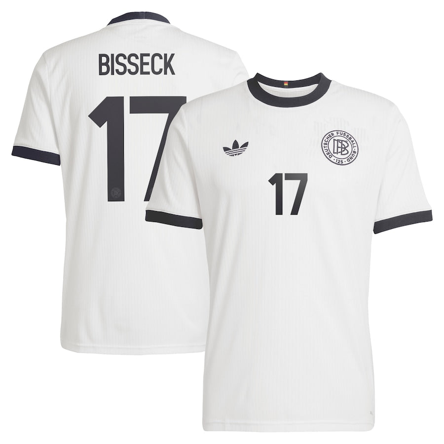 Germany Yann Aurel Bisseck 17 Home Soccer Jersey 2024-2025