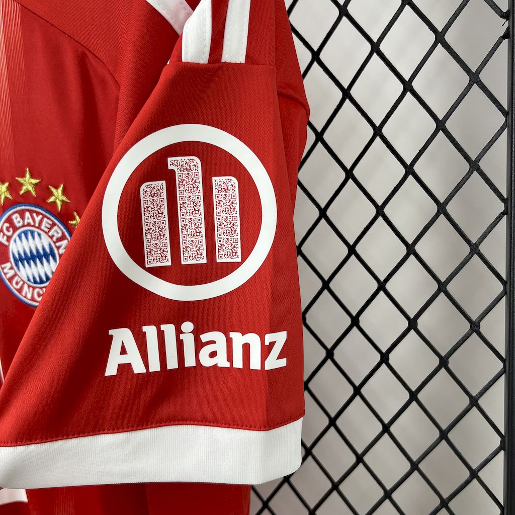 Bayern Munich Michael Olise 17 Home Soccer Jersey 2025-2026