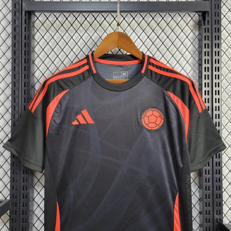 Colombia Away Soccer Jersey 2024/25 - Black