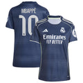 Real Madrid Kylian Mbappé 10 Women's Away Soccer Jersey 2025-2026
