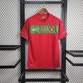 Portugal Retro Home Soccer Jersey World Cup 2010