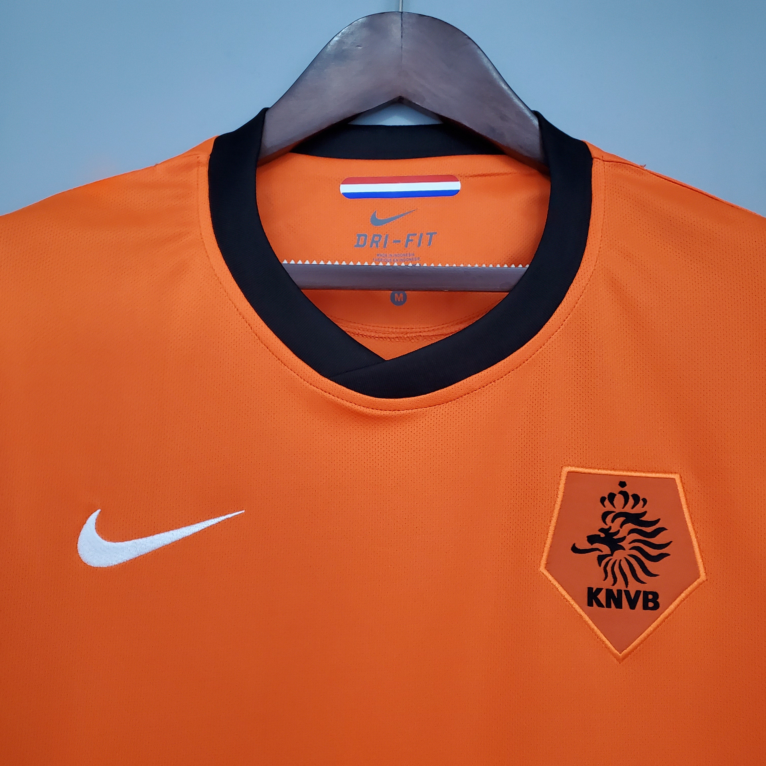 Netherlands Robin van Persie 9 Home Retro Soccer Jersey World Cup 2010