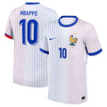 France Kylian Mbappé 10 Away Soccer Jersey Euro 2024