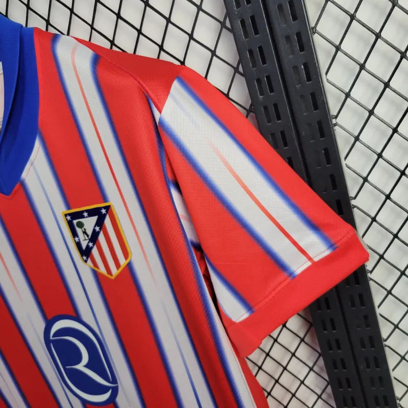 Atletico Madrid Julián Alvarez 19 Home Soccer Jersey 2024/25