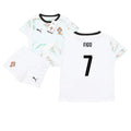 Portugal Luís Figo 7 Away Soccer Jersey Kids Kit 2025-2026