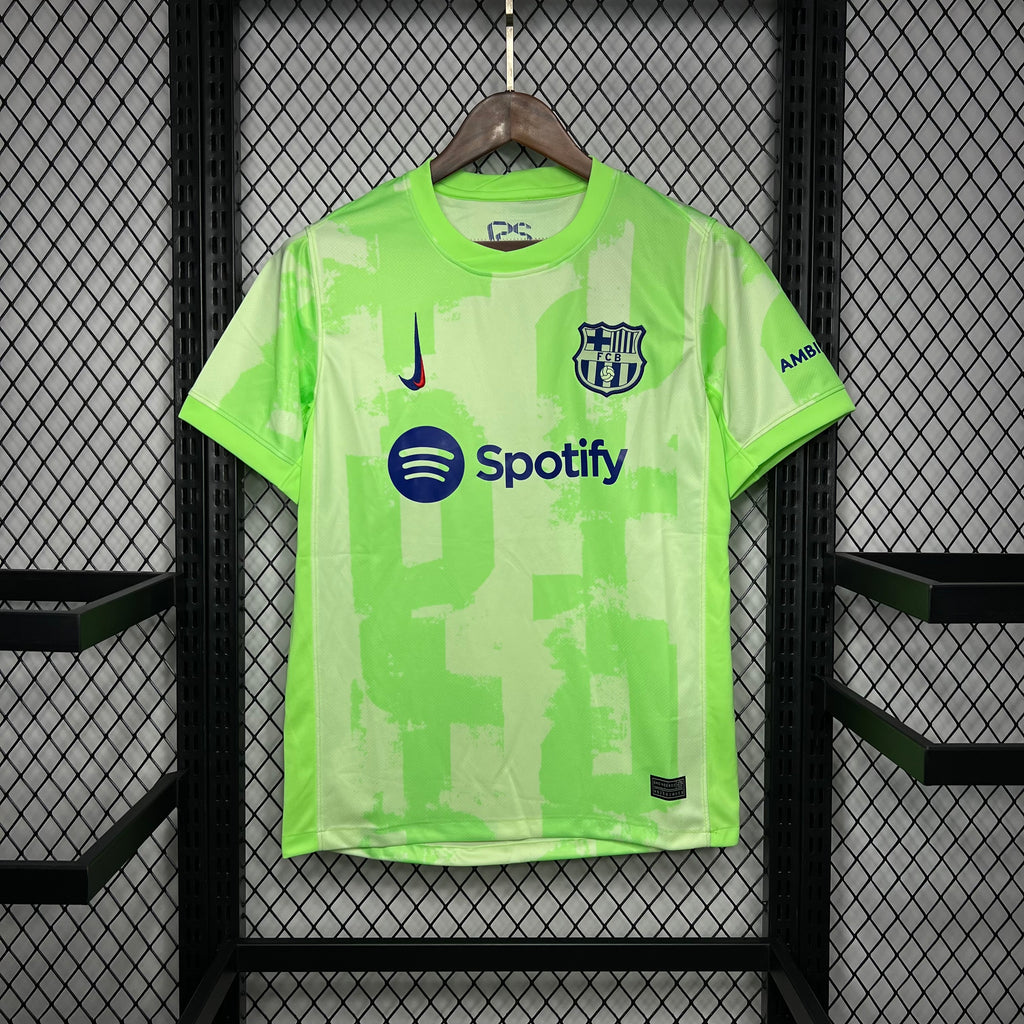FC Barcelona Robert Lewandowski 9 Third Soccer Jersey 2024/25