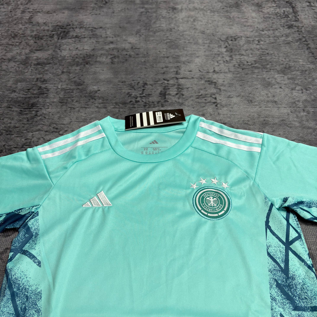 Germany Kids Goalkeeper Soccer Jersey World Cup 2026 - Blue