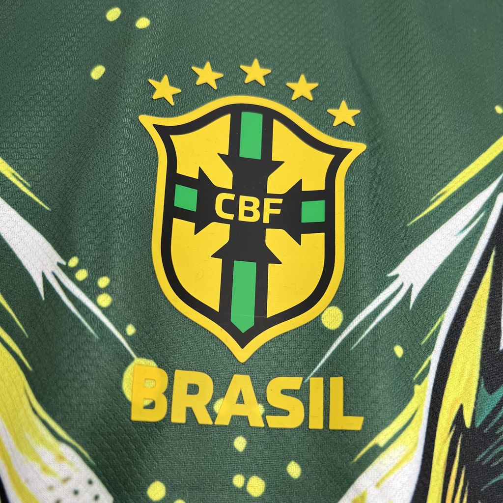 Brazil Eagle Special Edition Soccer Jersey 2024/25 - Green