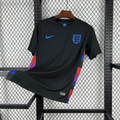England Away Soccer Jersey EUFA Euro 2025 - Black