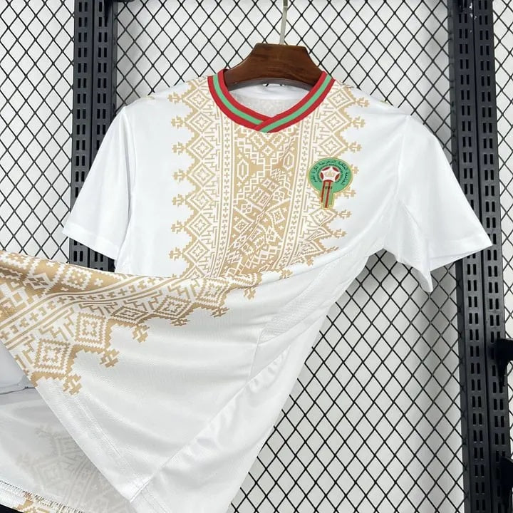 Morocco Chemsdine Talbi 7 Away Soccer Jersey World Cup 2026