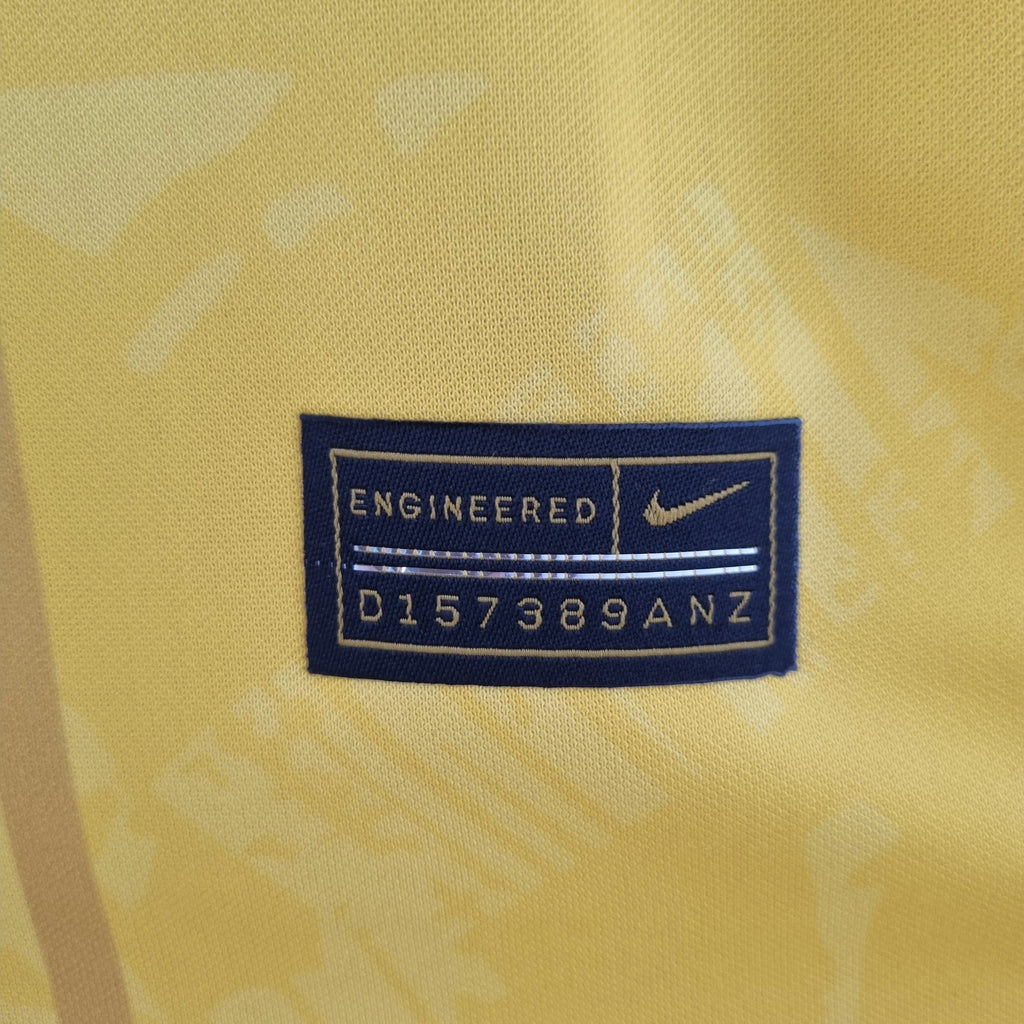 Brazil Classic Soccer Jersey 2022/23 - Yellow