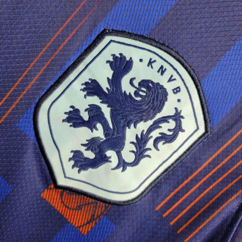 Netherlands Cody Gakpo 11 Away Soccer Jersey Euro 2024